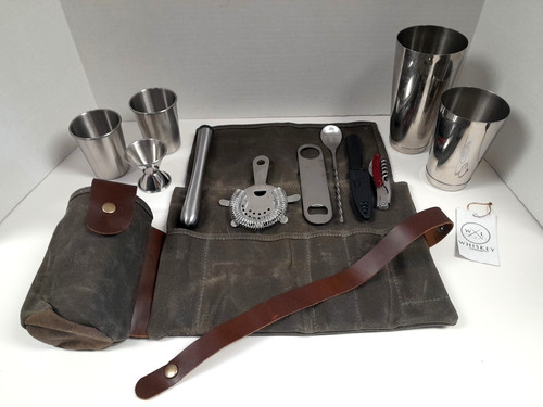 Whiskey leatherworks traveling - leatherworks,