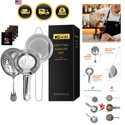 Cocktail strainer stainless - cocktail, strainer-stainless