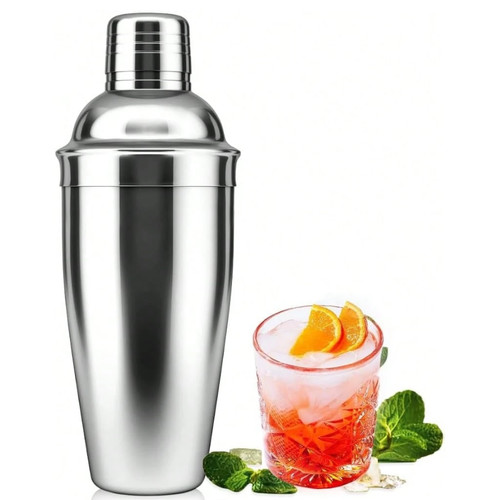 Cocktail shaker with built - cocktail,