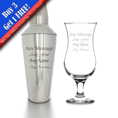 Personalised engraved cocktail - personalised,
