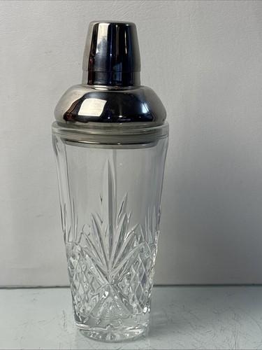 Crystal cocktail shaker - shaker, cut