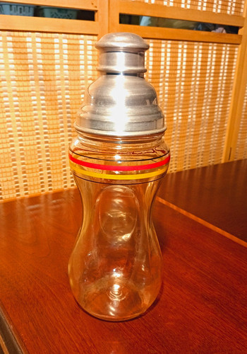 Vintage glass cocktail - glass,