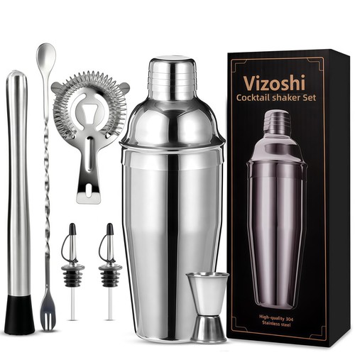 Piece cocktail shaker set - cocktail,