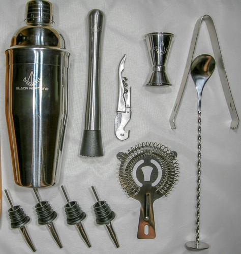 Piece bartender cocktail - 11-piece,