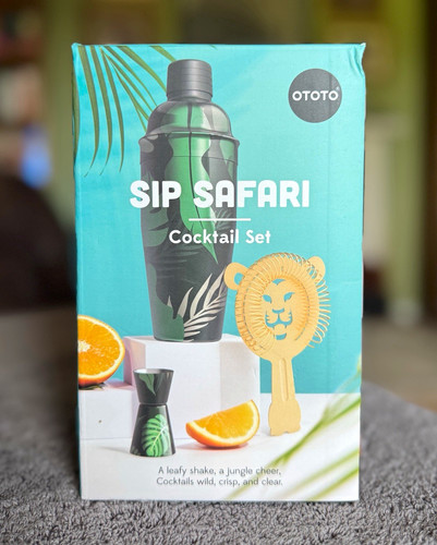 Sip safari cocktail shaker set - sip,