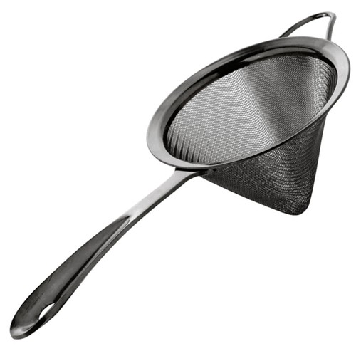 Black fine mesh - black, cocktail