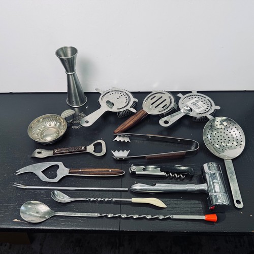 Vintage cocktail bar tools - vintage,