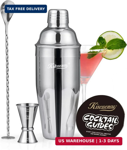 Cocktail shaker kitessensu - cocktail, shaker,
