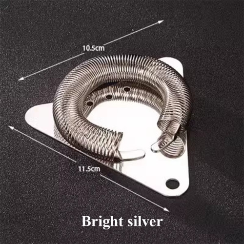 Silver cocktail strainer - silver,