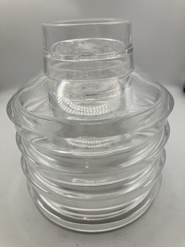 Acrylic cocktail strainer lid - acrylic,