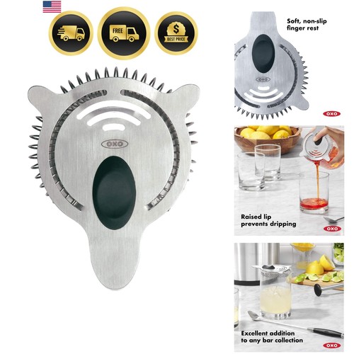 Steel cocktail strainer - cocktail,
