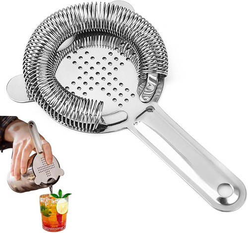 Cocktail strainer silver - cocktail, strainer,silver