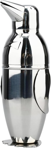 Penguin cocktail shaker with - cocktail,