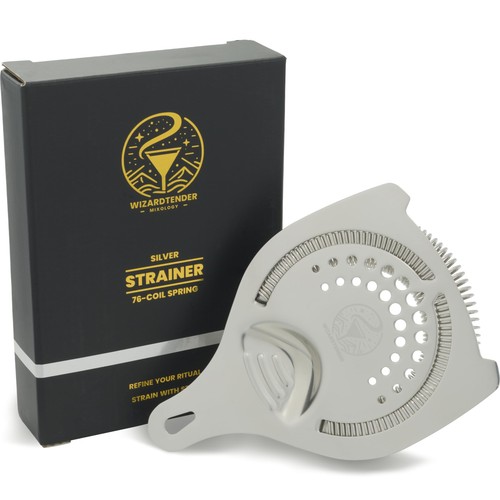 Cocktail strainer for - for, drinks