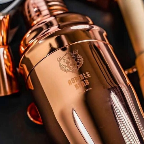 Copper cocktail shaker piece - copper, 5