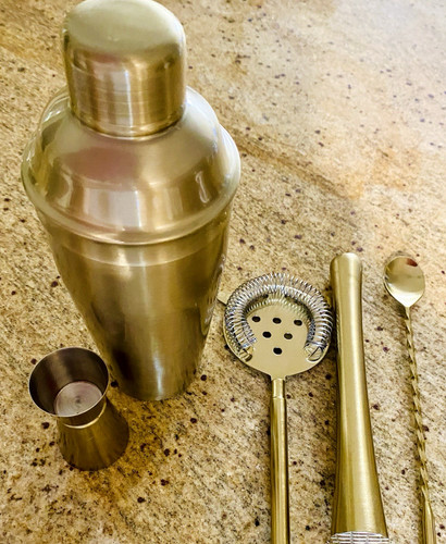 Stainless steel gold - stainless, cocktail