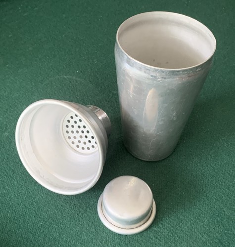 Vintage aluminum cocktail - aluminum,